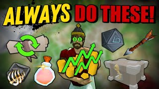 Things You Should ALWAYS Do In Runescape 3 [upl. by Fitzger]