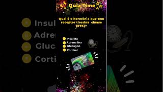 Quiz Shorts de Biossinalizaçao RTK [upl. by Yalcrab]