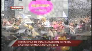 TVPerúNoticias060912 Inauguran Mistura 2012  Huaylas [upl. by Emera]