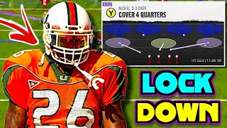 This LOCKDOWN Coverage Defense is UNSTOPPABLE College Football 25 Defense [upl. by Rhys]