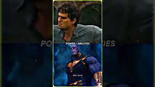 Hulk vs Thanos no stone shorts marvel hulk thanos [upl. by Eitsirk]