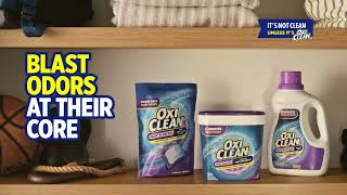 Talking Washing Machine Commercial  OxiClean™ Odor Blasters™ [upl. by Eldwon]