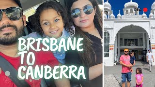 Brisbane to Canberra By Road 😍  Exploring Australia  Travel Vlog  Holidays  Longdrive [upl. by Marven]