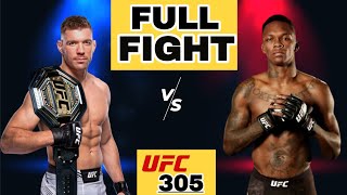 Israel Adesanya vs Dricus Du Plessis  Full Fight Highlights  UFC 305 [upl. by Helse]