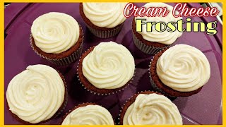 Quick amp Easy Cream Cheese Frosting for Muffins amp Cakes [upl. by Rawdon983]