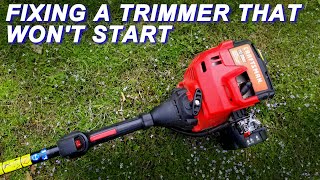 Fixing A Craftsman Trimmer That Someone Gave Up On [upl. by Juliet]