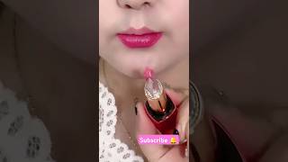 Chinese Lipstick Tutorial😍Red Shade🔴viral shorts BLACKPINK MrBeast zeemusiccompany [upl. by Esau780]