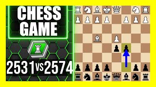 Queens Pawn Game Accelerated London System Steinitz Countergambit  Chess Game [upl. by Lladnik]