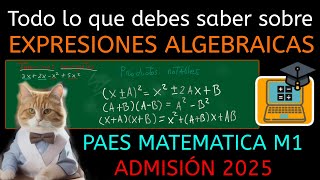 PAES M1  Expresiones algebraicas [upl. by Mikaela821]