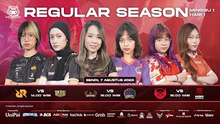 UniPin Ladies Series ID Season 3  Regular Season  Week 1 Day 1 [upl. by Iolenta209]