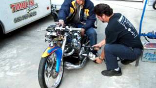 ADRL PRO EXTREME PMX SUZUKI 1790 CC PRO MOD DRAG BIKE CHARLIE PROPHIT BURNOUT GS GSXR [upl. by Adnot]