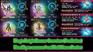 FF BE Kings Knight Banner Overview Prediction Should you summon302 [upl. by Devaj934]