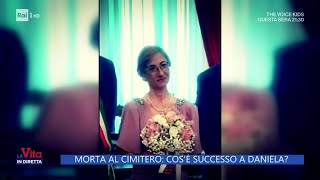 Morta al cimitero cosè successo a Daniela  La Vita in diretta 15112024 [upl. by Tirrej614]