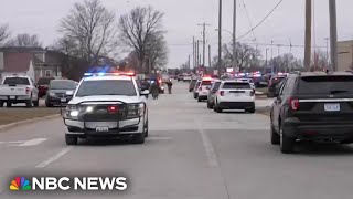 Police Shooter dead 3 wounded in Iowa school shooting [upl. by Lacey671]