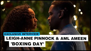 LeighAnne Pinnock and Aml Ameen on Boxing Day and their Christmas traditions [upl. by Arehsat299]