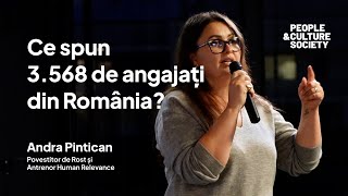 Ce ROST are sănătatea mintală la locul de muncă în România Andra Pintican People amp Culture Society [upl. by Wendi14]