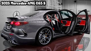 NEW 2025 MercedesAMG E63 S Finally Reveal  FIRST LOOK [upl. by Abbotsun734]