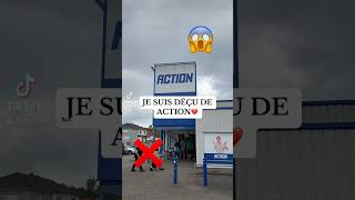 JE SUIS DÉÇU DU MAGASIN ACTION❌😨 [upl. by Frechette]