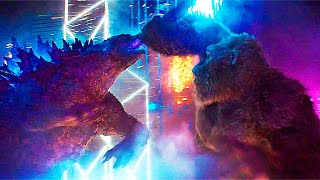 Godzilla vs Kong  Hong Kong Battle Scene  Movie Clip HD [upl. by Nilyaj618]