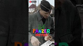 Kurt Meyer Perwira SS Hitler Youth shorts kurtmeyer panzer history mofferstv [upl. by Adnorat566]