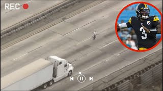 Dwayne Haskins NFL QB Dash Cam Footage Killed Highway Florida Man Distracted Driver RIP [upl. by Almeta]