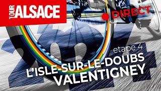 Étape 4  Tour Alsace 2024  L’ISLESURLEDOUBS – VALENTIGNEY 2707 [upl. by Zetrauq765]