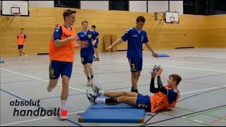 Handball Warm Up Games [upl. by Hayarahs]