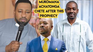 BREAKING  Fresh Prophecy About Former CCC President Nelson Chamisa  apadhuze Nekutonga inzwai Mega [upl. by Dunlavy]