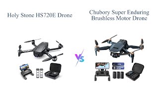 Holy Stone HS720E vs CHUBORY A77 Drone Comparison 🚁🔥 [upl. by Lamoree]