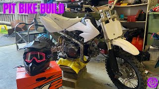 125cc Pit Bike Build [upl. by Weintrob]