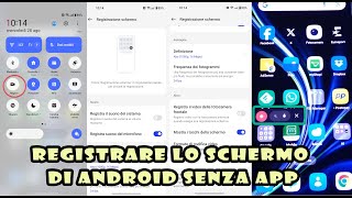 Come registrare lo schermo di Android senza app [upl. by Raynold]