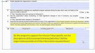 Form 990 Tutorial  Full [upl. by Nyrok]