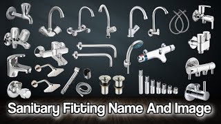 sanitary fitting name and image  Bathroom fitting name and image  all water faucet name and image [upl. by Elfrieda]