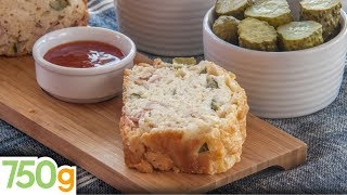 Recette du Cake jambon olives  750g [upl. by Dijam]