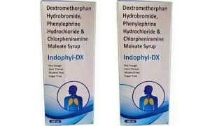 Indophyl DX Syrup Dextromethorphan Hydrobromide Phenylephrine Hydrochloride Chlorpheniramine Maleate [upl. by Aspa]