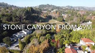 69 m above Stone Canyon Bel Air CA [upl. by Seften]