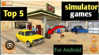 Top 5 Simulator games Open worldsubscribe and likeshortsytshortsminecraftgamplaytrendingviral [upl. by Cordelie]