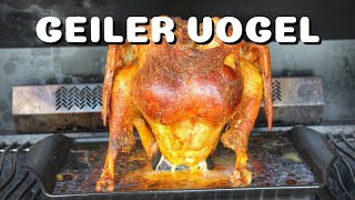 ORANGEN TRUTHAHN  GEILE IDEE für THANKSGIVING und WEIHNACHTEN  BBQVideo  0815BBQ [upl. by Bev]