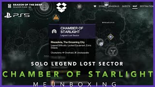 Solo Legend Lost Sector Chamber of Starlight Warlock destiny2 season21 [upl. by Milas]