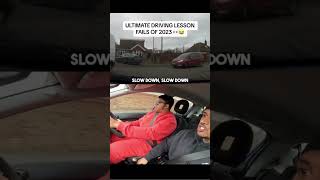 Ultimate Driving Lessons of 2023 🚗 compilation fails learnerdrivers [upl. by Hertzog]