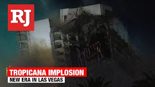 Tropicana Las Vegas demolition ceremony [upl. by Harifaz]