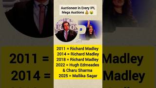 Auctioneer in Every IPL mega auctions ipl megaauction [upl. by Saref728]