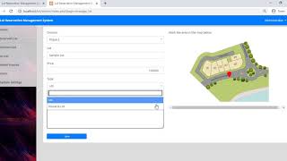 Lot Reservation Management System Demo [upl. by Bowie722]