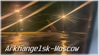 A321ArkhangelskMoscow [upl. by Ynnal971]