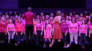 Give It Up  Never Gonna Give You Up  Riff Raff Choir  April 2017 [upl. by Annahtur]