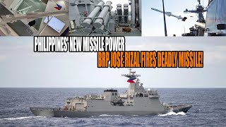 quotBRP JOSE RIZAL UPGRADE CSTAR MISSILE  PHILIPPINE NAVY MISSILE TESTquot [upl. by Mildrid388]