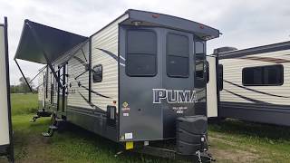 2018 Puma 39BHT 2 bedroom Park Model Trailer  CampOut RV in Stratford [upl. by Renata619]