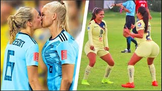 15 Celebraciones Más Locas Del Futbol Femino [upl. by Anecusa]