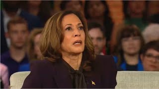 Rhetorically challenged Kamala Harris mocked over latest word salad on Oprah [upl. by Neellok]