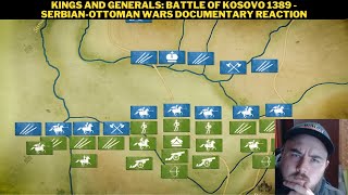 Kings And Generals Battle Of Kosovo 1389  SerbianOttoman Wars Documentary reaction [upl. by Schlenger]